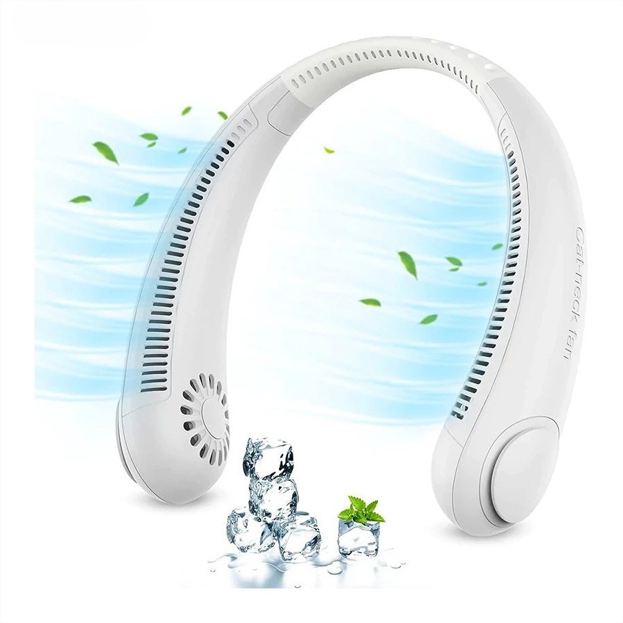 پنکه گردنی شارژی دارای LED | بیصدا و پرقدرت | مناسب همه اقشار |3 حالته | بدنه نرم | 4 قسطی ✅